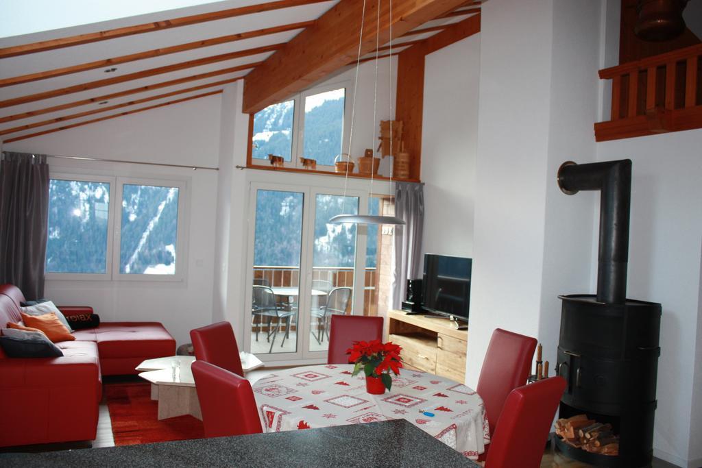 Chalet Gerbera Apartman Wengen Szoba fotó