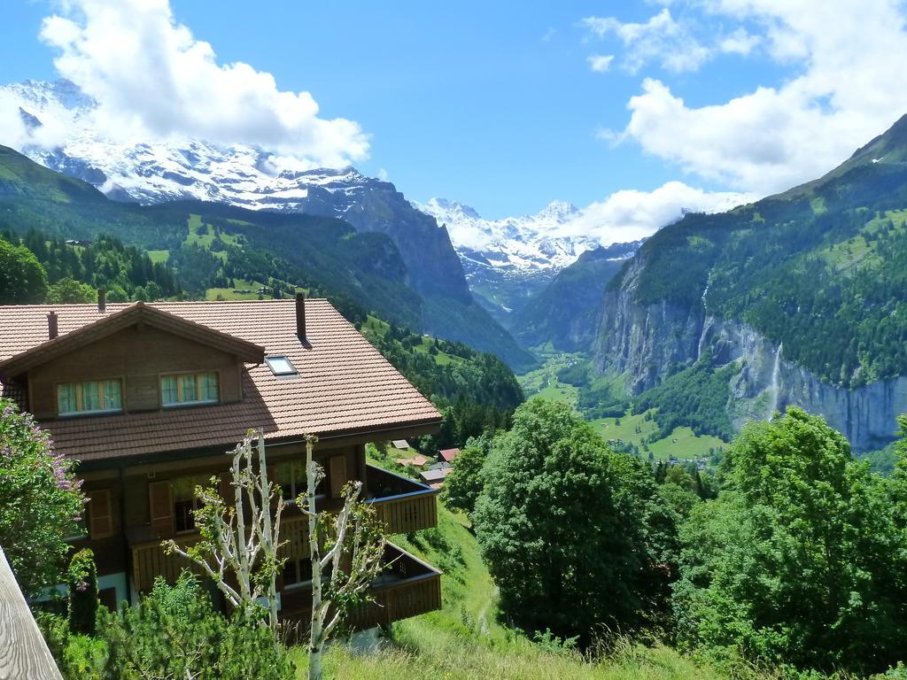 Chalet Gerbera Apartman Wengen Kültér fotó