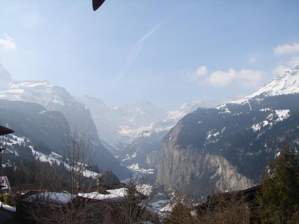 Chalet Gerbera Apartman Wengen Szoba fotó