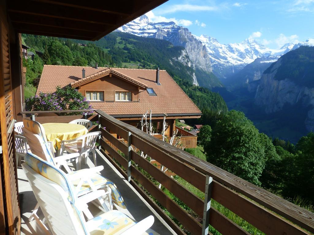 Chalet Gerbera Apartman Wengen Kültér fotó