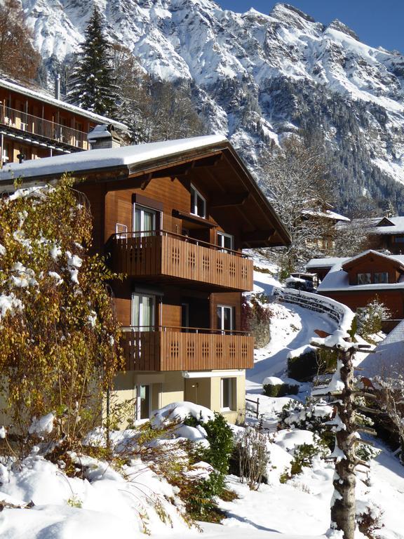 Chalet Gerbera Apartman Wengen Kültér fotó