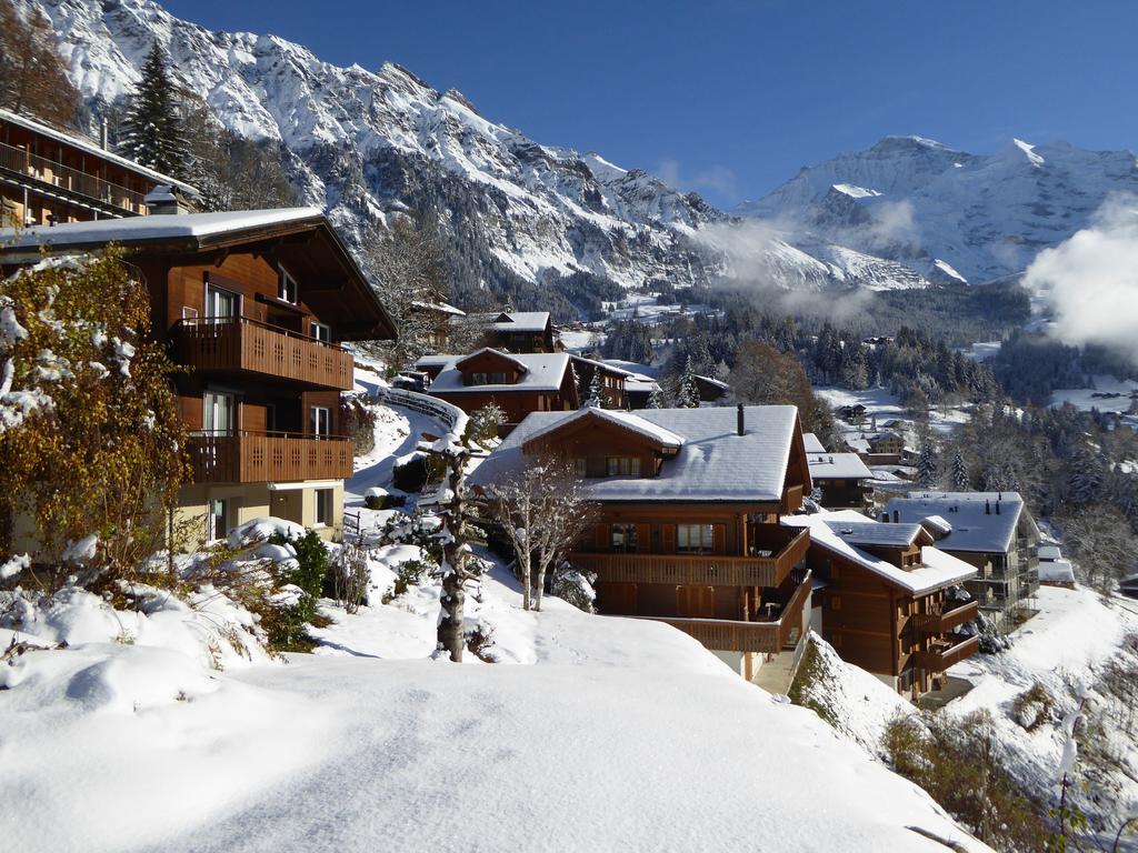 Chalet Gerbera Apartman Wengen Kültér fotó