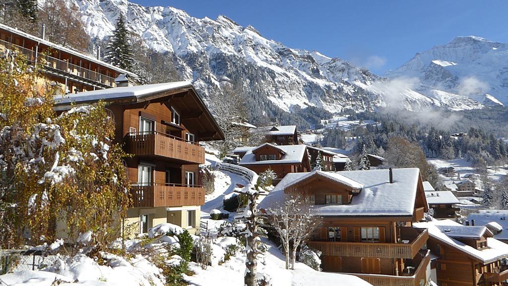 Chalet Gerbera Apartman Wengen Kültér fotó