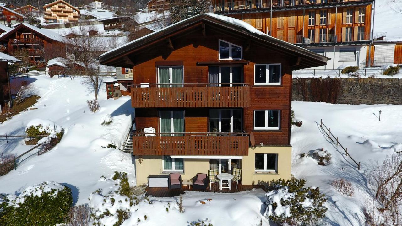 Chalet Gerbera Apartman Wengen Kültér fotó